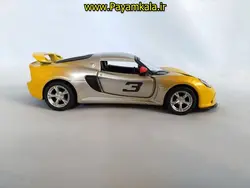 (طرح جدید) ماکت ماشین اسباب بازی فلزی لوتوس (Lotus Exige BY KINSMART)