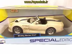 ماکت شلبی بزرگ (1:18) مدل SHELBY SERIES ONE BY MAISTO سفید اسپرت