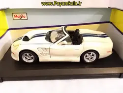 ماکت شلبی بزرگ (1:18) مدل SHELBY SERIES ONE BY MAISTO سفید اسپرت