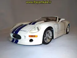 ماکت شلبی بزرگ (1:18) مدل SHELBY SERIES ONE BY MAISTO سفید اسپرت