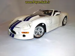 ماکت شلبی بزرگ (1:18) مدل SHELBY SERIES ONE BY MAISTO سفید اسپرت