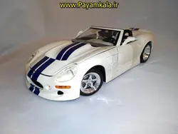 ماکت شلبی بزرگ (1:18) مدل SHELBY SERIES ONE BY MAISTO سفید اسپرت