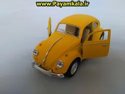فولکس 1967 : خرید اینترنتی مدل ماکت ماشین اسباب بازی فلزی عقب کش