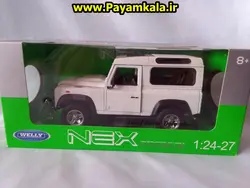 ماکت فلزی ماشین اسباب بازی لندروردیفندر (Land Rover Defender) بزرگ 1:24