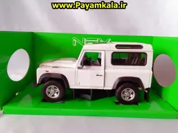 ماکت فلزی ماشین اسباب بازی لندروردیفندر (Land Rover Defender) بزرگ 1:24