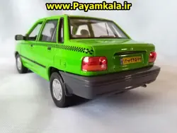 ماکت تاکسی پراید بزرگ 1:24 سبز ساخت WELLY جزییات 100 درصد : فروش انواع ماکت ماشینهای ایرانی و خارجی ارسال پستی سراسر ایران