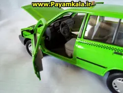 ماکت تاکسی پراید بزرگ 1:24 سبز ساخت WELLY جزییات 100 درصد : فروش انواع ماکت ماشینهای ایرانی و خارجی ارسال پستی سراسر ایران