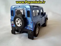 ماکت ماشین فلزی لندروردیفندرآبی(LAND ROVER )فروش انواع ماشین فلزی ماکت اسباب بازی