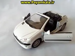 پژو 206 کروکی ( 1:32) ماکت ماشین فلزی عقب کش اسباب بازی خرید فروش انواع ماکت ماشین مرجع PEUGEOT