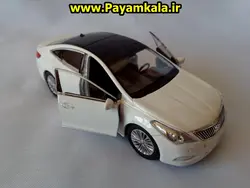 هیوندا آزرا سفید (HYUNDAI AZERA) فروشگاه اسباب بازی پیام کالا فروشنده ماکت فلزی