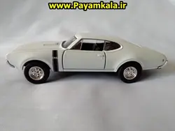 اولدزموبیل 442 ( 1:32 OLDSMOBILE WELLY) ماکت ماشین فلزی عقب کش اسباب بازی
