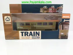 ماکت قطار اسباب بازی فلزی (YD635) سبز