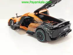 ماکت مرسدس بنز سوپراسپرت (BENZ AMG JLF)(1:24) نارنجی