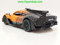 ماکت مرسدس بنز سوپراسپرت (BENZ AMG JLF)(1:24) نارنجی
