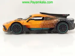 ماکت مرسدس بنز سوپراسپرت (BENZ AMG JLF)(1:24) نارنجی