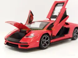 ماکت لامبورگینی کانتاش جعبه دار (LAMBORGHINI COUNTACH 2021 JLF)(1:24) قرمز