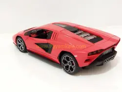ماکت لامبورگینی کانتاش جعبه دار (LAMBORGHINI COUNTACH 2021 JLF)(1:24) قرمز