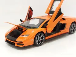 ماکت لامبورگینی کانتاش جعبه دار (LAMBORGHINI COUNTACH 2021 JLF)(1:24) نارنجی