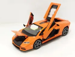 ماکت لامبورگینی کانتاش جعبه دار (LAMBORGHINI COUNTACH 2021 JLF)(1:24) نارنجی