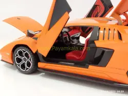 ماکت لامبورگینی کانتاش جعبه دار (LAMBORGHINI COUNTACH 2021 JLF)(1:24) نارنجی