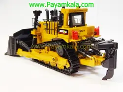 ماکت بولدوزر تمام فلزی مدل 77002 هاینا (HUI NA TOYS 1:50) جعبه دار