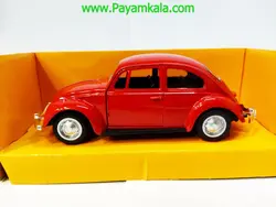 ماشین فلزی فولکس قورباغه جعبه دار (SL6610) قرمز