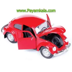 ماکت فولکس قورباغه (VOLKSWAGEN BEETLE 1:24 MAISTO) سبز