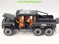 ماکت مرسدس بنز وانت (1:20)(MERCEDES-BENZ G63 AMG 6X6) مشکی