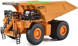 ماکت دامپتراک فلزی (MINING TRUCK 793D BY KDW) زرد