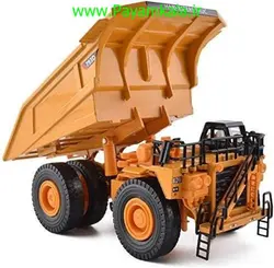 ماکت دامپتراک فلزی (MINING TRUCK 793D BY KDW) زرد