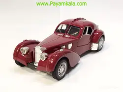 ماکت ماشین بوگاتی آتلانتیک (Bugatti Atlantic 1:28) قرمز