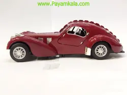 ماکت ماشین بوگاتی آتلانتیک (Bugatti Atlantic 1:28) قرمز