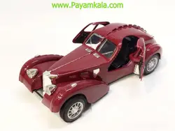 ماکت ماشین بوگاتی آتلانتیک (Bugatti Atlantic 1:28) قرمز