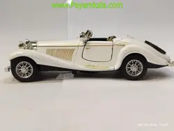 ماکت ماشین مرسدس بنز (BENZ 500K 1:28) سفید