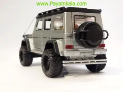 ماشین فلزی بنز جی کلاس برابوس (BENZ G-CLASS CHEZHI)(1:24)(CZ159A) نقره ای