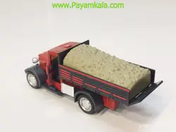 ماشین فلزی کامیونت حمل ماسه (YD627) جعبه دار