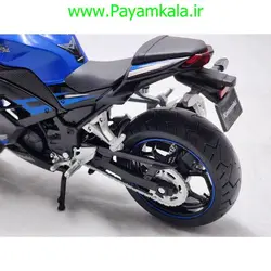 ماکت موتورسیکلت کاوازاکی نینجا (KAWASAKI NINJA SE)(AUTOMAXX 1:12) آبی