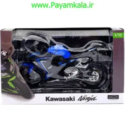 ماکت موتورسیکلت کاوازاکی نینجا (KAWASAKI NINJA SE)(AUTOMAXX 1:12) آبی
