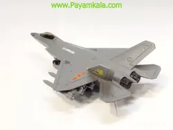 ماکت هواپیما جنگنده شن یانگ چینی J31 (1:72) طوسی