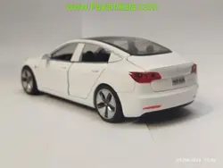 ماشین فلزی تسلا (TESLA MODEL3)(1:32) سفید