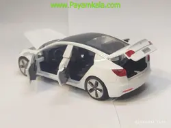 ماشین فلزی تسلا (TESLA MODEL3)(1:32) سفید