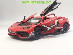 ماکت مرسدس بنز سوپراسپرت (NEW)(BENZ AMG JLF)(1:24) قرمز