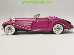 ماکت مرسدس بنز کلاسیک (BENZ 500K JLF)(1:24) بنفش