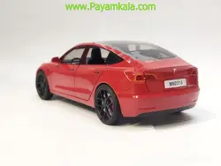 ماکت تسلا 3 (TESLA 3 XLG)(1:24) قرمز