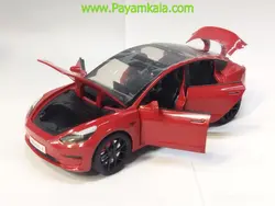ماکت تسلا 3 (TESLA 3 XLG)(1:24) قرمز