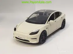 ماکت تسلا 3 (TESLA 3 XLG)(1:24) سفید