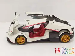 (دودزا) ماکت ماشین فلزی پاگانی هوایرا 1:24 (Pagani Huayra) سفید