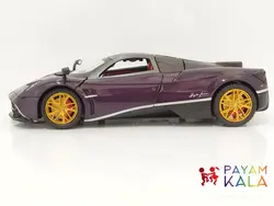(دودزا) ماکت ماشین فلزی پاگانی هوایرا 1:24 (Pagani Huayra) بنفش
