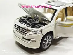 (دودزا) ماکت تویوتا لندکروز (TOYOTA V8 CHEZHI)(CZ123AD) سفید