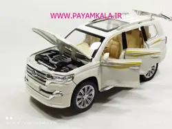 (دودزا) ماکت تویوتا لندکروز (TOYOTA V8 CHEZHI)(CZ123AD) سفید